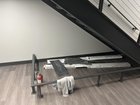 ​Steel rail at the bottom of Stairwell