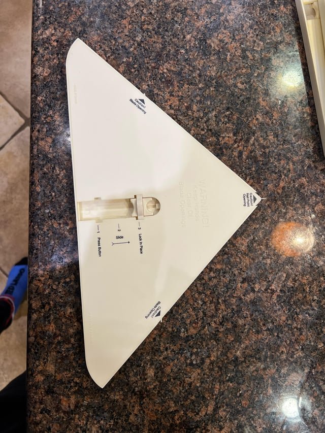 ​Triangle shaped jig found in back of a closet