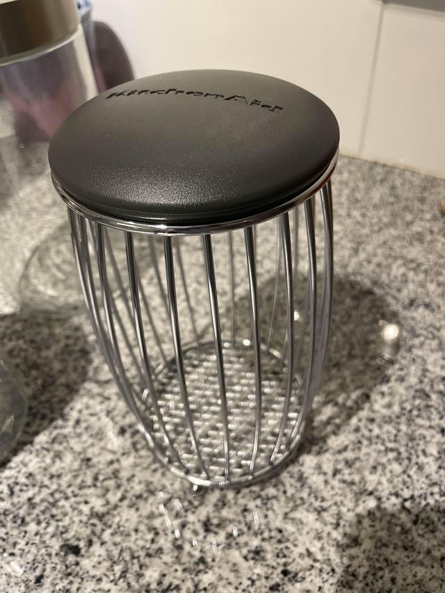 ​Kitchen Aid wire cage with lid. Found in the kitchen.