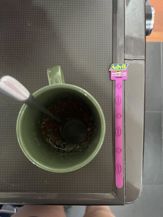 Rubber purple thing that came in the same delivery bag as advil?