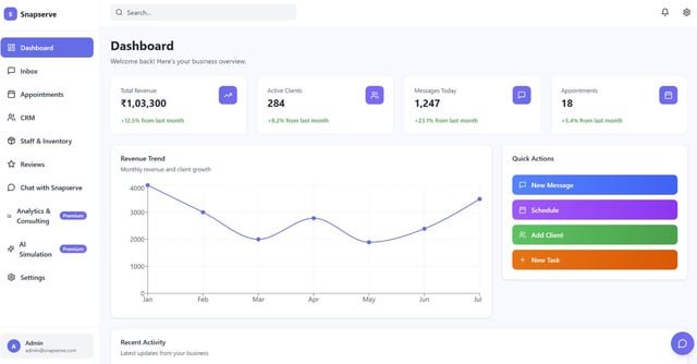 We would love blunt feedback on our AI-powered OS for local service businesses…