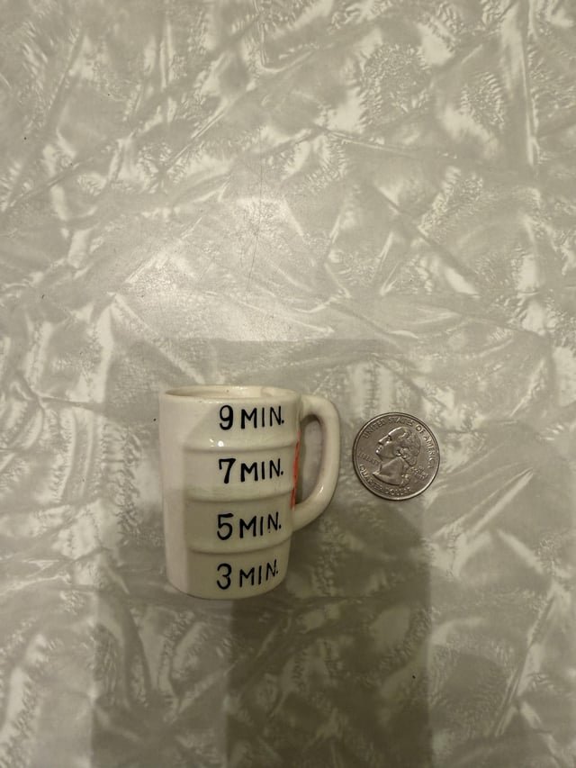 Small mug like object found at my local thrift store.