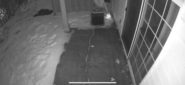 ​What is this light up, football shaped and sized item a teenager stashed behind our ac unit and then came back for?