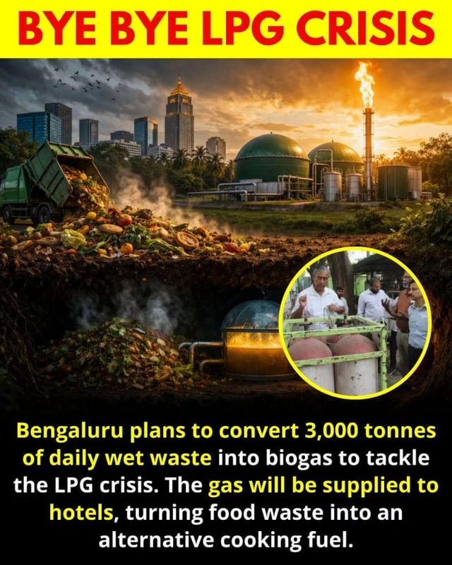 Bengaluru converting food waste into biogas to tackle LPG demand – scalable solution or just a pilot?