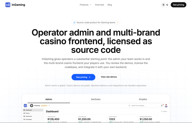 ​Can a solo developer make money with an iGaming platform project?