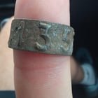 ​Ring looking thing found in the ruins of Merkenstein in Austria. Made from metal